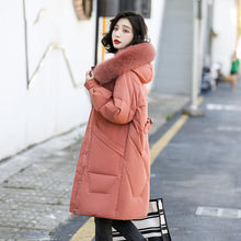 Load image into Gallery viewer, 21HW0138 Shascullfites Melody Fur Collar Winter Woman Coats Long Down Coat Women Thick White Duck Down Jacket for Women