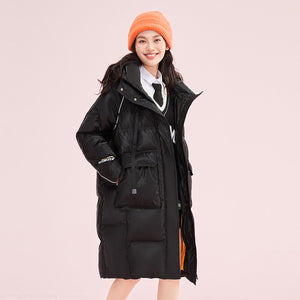 22HW8E402 Shascullfites Melody Women's Down Jacket Korean Jacket for Women Thicken Long Down Coat Women's Winter Coats Hoodies