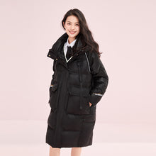 Load image into Gallery viewer, 22HW8E402 Shascullfites Melody Women&#39;s Down Jacket Korean Jacket for Women Thicken Long Down Coat Women&#39;s Winter Coats Hoodies