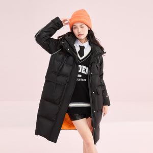 22HW8E402 Shascullfites Melody Women's Down Jacket Korean Jacket for Women Thicken Long Down Coat Women's Winter Coats Hoodies