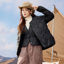Load image into Gallery viewer, 23H1002 Shascullfites Melody Women Vests Autumn Winter Duck Down Vest Female Slim Sleeveless Jacket Women Winter Coats