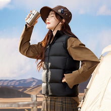 Load image into Gallery viewer, 23H1004 Shascullfites Melody Women&#39;s Sleeveless Winter Down Vest Short Down Jacket Solid Korea Ladies Fashion Casual Autumn Coat