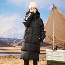 Load image into Gallery viewer, 23H1006 Shascullfites Melody Winter White Duck Down Warm Coat Hooded Long Down Coat New in Coats Outerwears Korean Women&#39;s Down Jacket