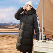 Load image into Gallery viewer, 23H1006 Shascullfites Melody Winter White Duck Down Warm Coat Hooded Long Down Coat New in Coats Outerwears Korean Women&#39;s Down Jacket