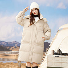 Load image into Gallery viewer, 23H1023 Shascullfites Melody Winter Jacket for Women White Duck Down Coat Warm Feather Coats Long Down Coats Female Korean Down Jacket