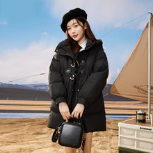 Load image into Gallery viewer, 23H1024 Shascullfites Melody Winter New Fashionable Korean Winter Coat Women Hooded Short Down Coats Female Clothing Women&#39;s Jacket