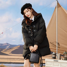 Load image into Gallery viewer, 23H1024 Shascullfites Melody Winter New Fashionable Korean Winter Coat Women Hooded Short Down Coats Female Clothing Women&#39;s Jacket