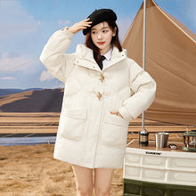 Load image into Gallery viewer, 23H1024 Shascullfites Melody Winter New Fashionable Korean Winter Coat Women Hooded Short Down Coats Female Clothing Women&#39;s Jacket