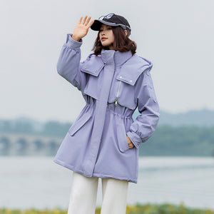 23H1114 Shascullfites Melody Winter Coats for Women Hood Down Jacket Korean Casual Streetwear Female Outwear Winter Clothes Women 2024