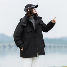 Load image into Gallery viewer, 23H1126 Shascullfites Melody Women Jacket Winter Clothes for Women Hooded Long Women&#39;s Winter Down Jacket Casual Fashion Loose