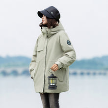 Load image into Gallery viewer, 23H1126 Shascullfites Melody Women Jacket Winter Clothes for Women Hooded Long Women&#39;s Winter Down Jacket Casual Fashion Loose