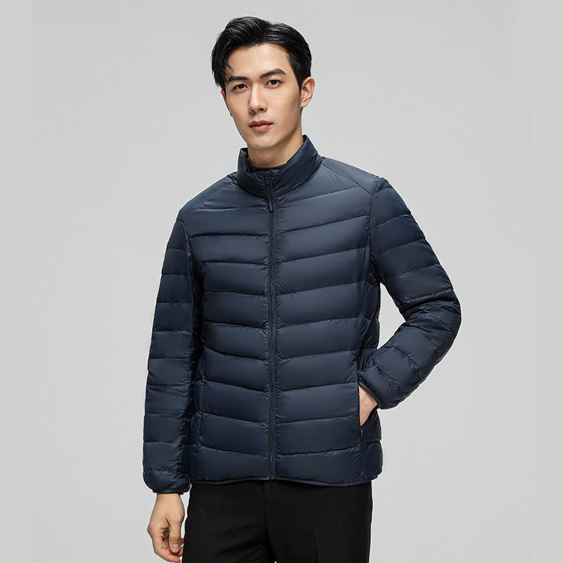 23H2002 Shascullfites Melody Winter Down Jacket Men's Fashion Warm Slim Coat Down Jacket Men's Coat Short Down Jacket