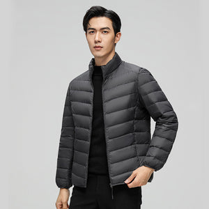 23H2002 Shascullfites Melody Winter Down Jacket Men's Fashion Warm Slim Coat Down Jacket Men's Coat Short Down Jacket