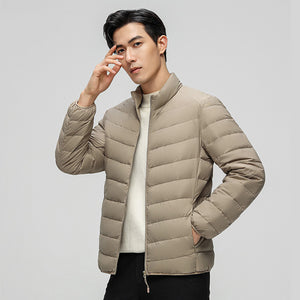 23H2002 Shascullfites Melody Winter Down Jacket Men's Fashion Warm Slim Coat Down Jacket Men's Coat Short Down Jacket