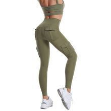 Load image into Gallery viewer, YG14-YG15 Shascullfites Melody Long Yoga Cargo Pants