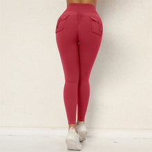 Load image into Gallery viewer, YG01-YG13 Shascullfites Melody Yoga Pants Pocket Push Up Leggings Women Gym Sport Fitness Yoga High Waist Leggings