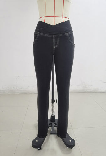 SH304 Black X Cross G2 Lift Jeans