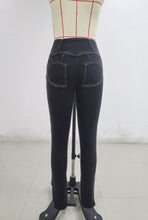 Load image into Gallery viewer, SH304 Black X Cross G2 Lift Jeans