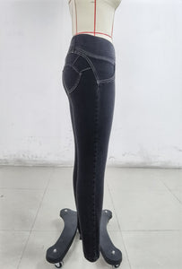 SH304 Black X Cross G2 Lift Jeans