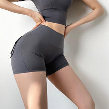 Load image into Gallery viewer, YG16-YG26 Shascullfites Melody Sports Yoga Cargo Shorts with Pockets