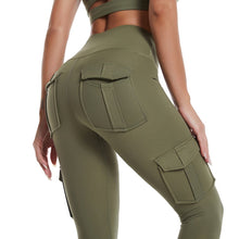 Load image into Gallery viewer, YG14-YG15 Shascullfites Melody Long Yoga Cargo Pants