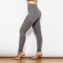 Load image into Gallery viewer, 36036HWOK Shascullfites High Waist Olive Knitted Leggings