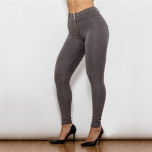 Load image into Gallery viewer, 37037MWOK Shascullfites Middle Waist Olive Knitted Leggings
