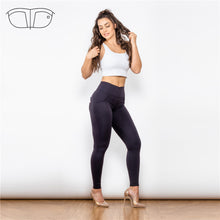Load image into Gallery viewer, 2123HWBlulu Shascullfites lulu High Waist Black Leggings