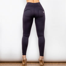 Load image into Gallery viewer, 2123HWBlulu Shascullfites lulu High Waist Black Leggings