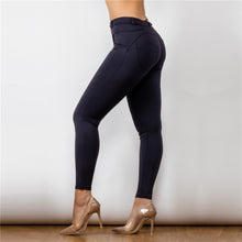 Load image into Gallery viewer, 2124LWBlulu Shascullfites Lulu Low waist black Leggings