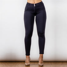 Load image into Gallery viewer, 2124LWBlulu Shascullfites Lulu Low waist black Leggings