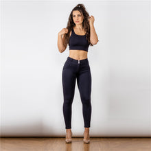 Load image into Gallery viewer, 2124LWBlulu Shascullfites Lulu Low waist black Leggings