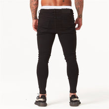 Load image into Gallery viewer, 79BlackJGDR Shascullfites Black Jeans Garment Die Ripped