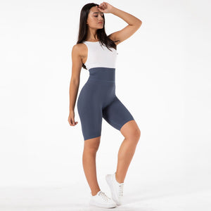 SSL009 Shascullfites Melody High Waist Seamless Yoga Shorts Women Fitness Clothing Push Up Hip Gym Shorts Sports Workout Short Leggings