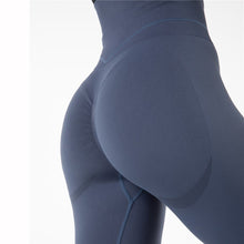 Load image into Gallery viewer, SSL010 Shascullfites Melody Fitness High Waist Leggings Tummy Control Seamless Energy Gymwear Workout Running Yoga Pants Hip Lifting