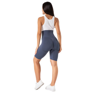 SSL009 Shascullfites Melody High Waist Seamless Yoga Shorts Women Fitness Clothing Push Up Hip Gym Shorts Sports Workout Short Leggings