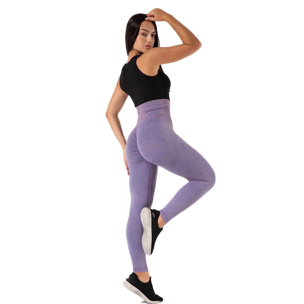 SSL019 Shascullfites Melody Women New Colors High Elastic Yoga Pants Sport Fitness Leggings Seamless Women High Waist Gym Workout Tight