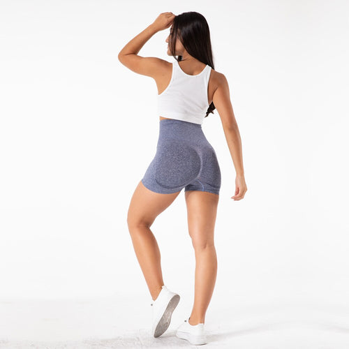 SSL004 Shascullfites Melody High Waist Yoga Shorts Sexy Butt Fitness Short Gym Scrunch Women Workout Tight Sport Quick Dry Leggings