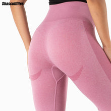 Load image into Gallery viewer, SSL016 Shascullfites Melody Leggings Women Fitness Seamless Leggings Gym Clothing High Waist Leggings Workout Pants Sport Breathable