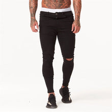 Load image into Gallery viewer, 79BlackJGDR Shascullfites Black Jeans Garment Die Ripped