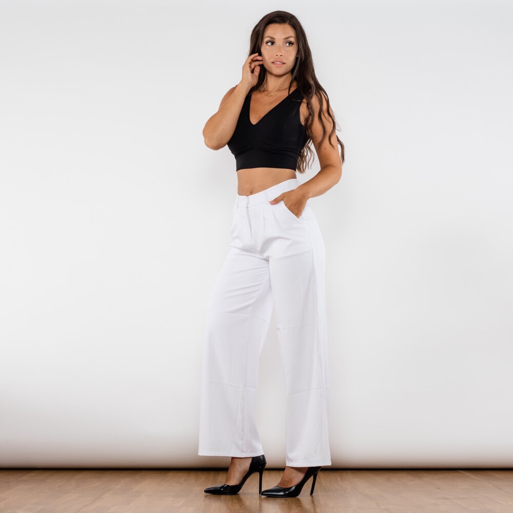 2112WBP Shascullfites White Baggy Pants